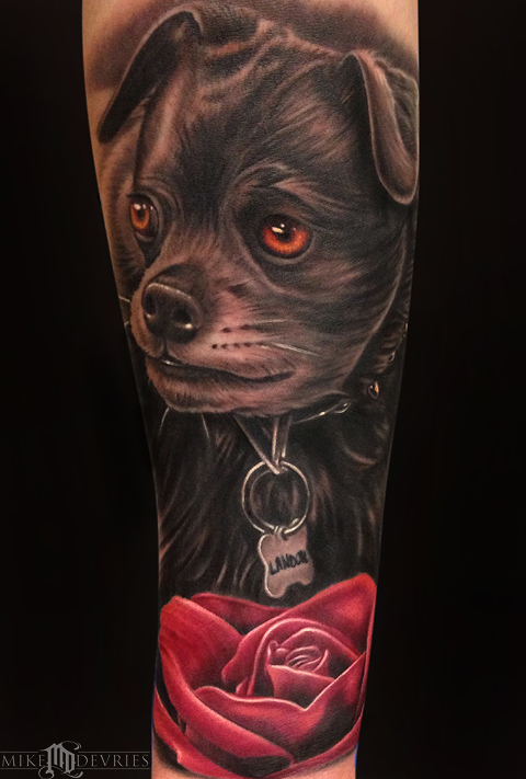 Tattoos - Dog Tattoo - 87652